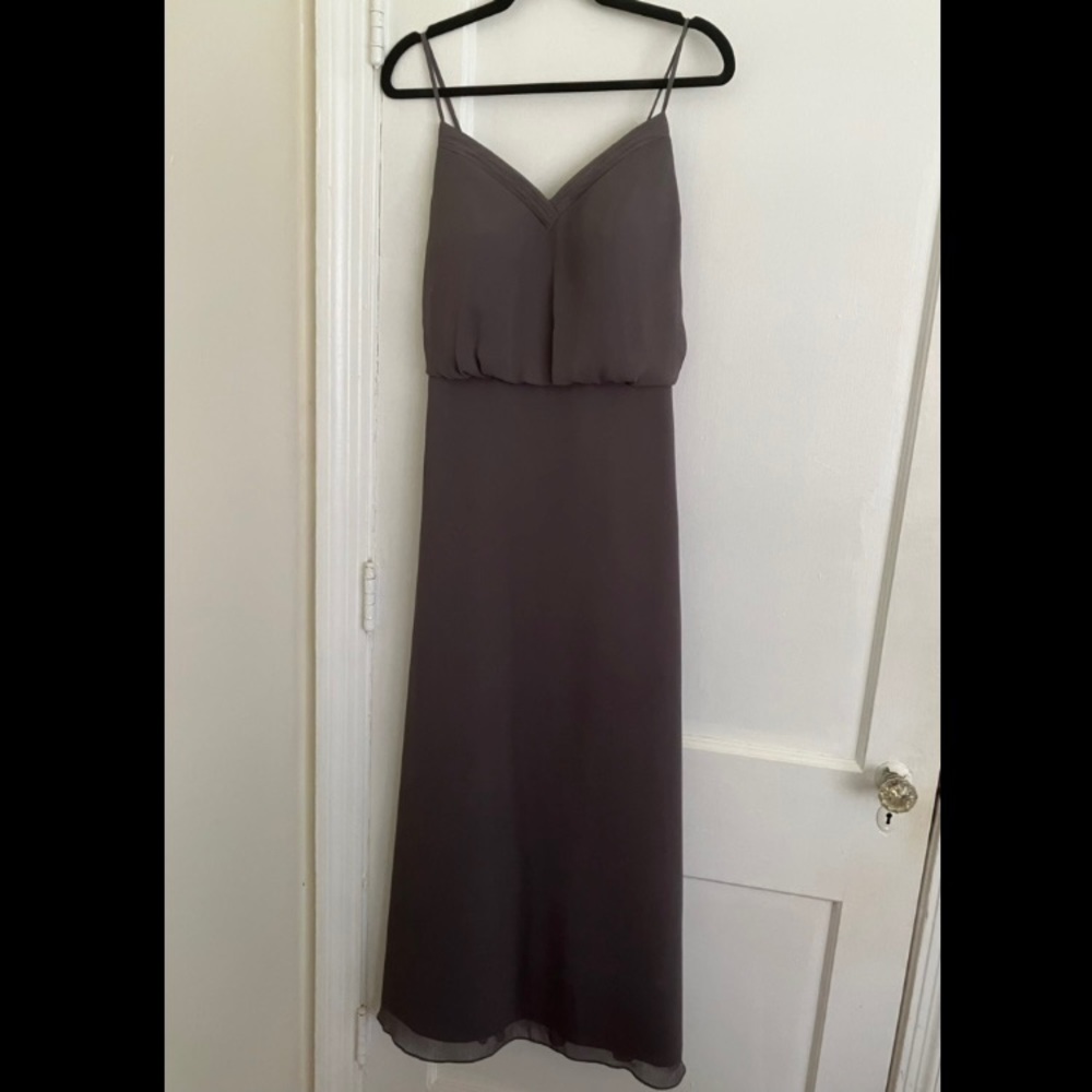 Azazie Dress Women’s — Grey Maxi